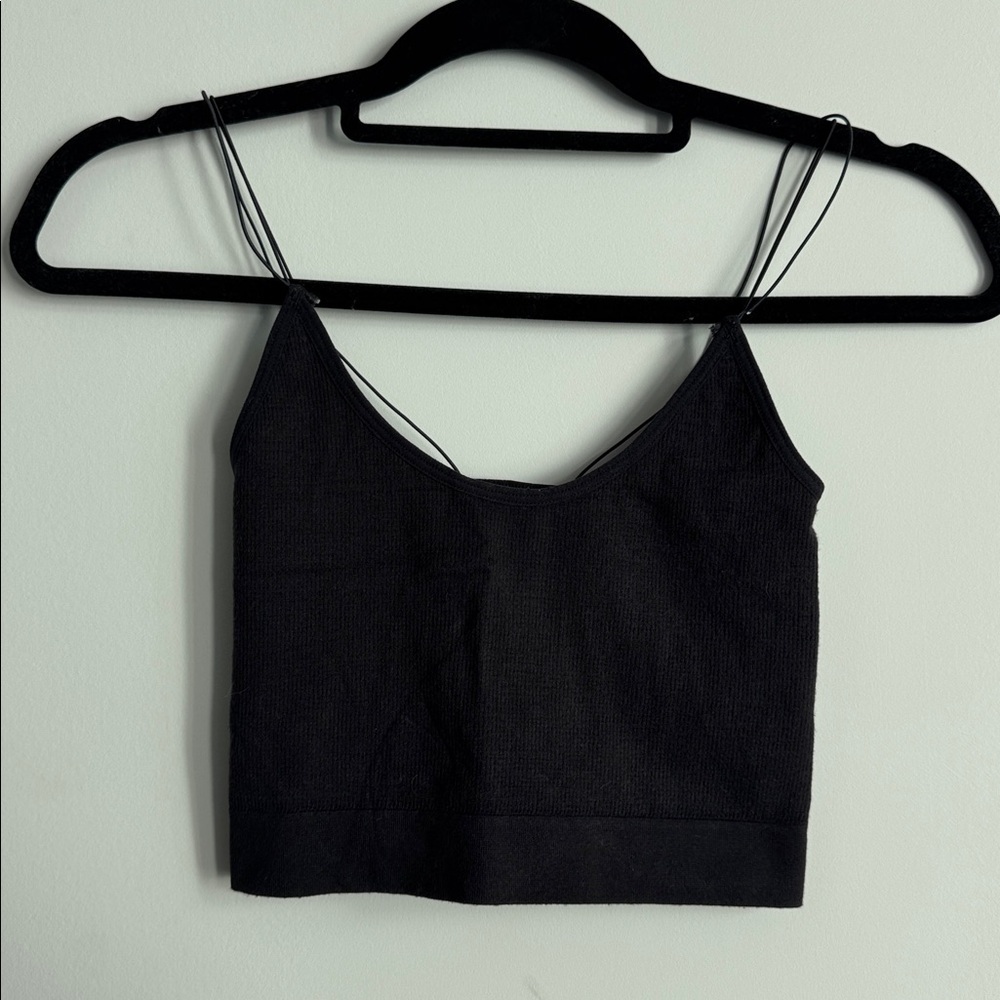 Urban Outfitters Black Crop Top Size S